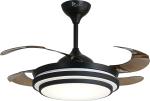 Syska ESC-402YY-BK 3 Blades 1080 mm High Speed Ceiling Fans, Black