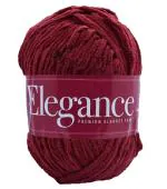 Vardhman Knitting Yarn ELEGANCE BLANKET YARN (Pack of 2 balls - each ball -200 gm, total 400 gm) MAHROON COLOUR