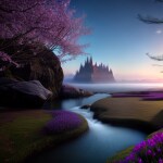 Love Creation A4 Size poster print for creative wall art- dreamscape-delights-7071( Sticker)