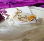 AADIS Jaam Real Flower Dried Pressed Real Daisy Charm Resin Alloy Locket Pendant Necklace Stainless Steel Pendant-b4