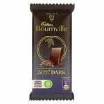 Cadbury Bournville Rich Cocoa Dark Chocolate Bar, 31g - (Pack of 12) Pack of 1+Air Tight Storage Box