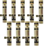 HINDSON Aluminium Zaylo Tower Bolt With Stainless Steel Rod And Knob For Door And Window 4 Inch - Pack Of 9