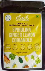 Gluck Food For Happiness Spirulina Lemon Ginger Coriander Soup 30g
