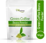 Hashpop Green Coffee Beans Powder For Weight Loss Management Instant Coffee - Green Coffee Flavoured - 50g