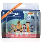 Bumtum Chota Bheem Baby Diaper Pants with Leakage Protection (NB, 180 Count, Pack of 3)