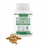 Agniveda Naturals Stamina Booster with Tongkat Ali Root for Endurance and Strength - 60 Capsules