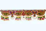 NARYA TRADITIONAL Pleasant Look Door Hanger/Toran, Puja Room/Marriage/Diwali/Deepavali/for Festival ,Size:-3 Feet, Toran # 121