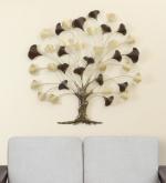 vedas Botanical Ginko Tree Wall Decor Hanging & Wall Mounted Sculpture Home Decor