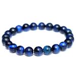 Crystal Divine Blue Tiger Eye Healing Crystal Bracelet For Woman 8mm Money Magnet Bracelet For Girls Crystal Bracelet For Men Friendship Gifts Hand Bracelet Couple Bracelet Aesthetic Bracelets