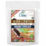 Erwon Vermi Compost 100% Organic Manure, Premium Powerful Organic Fertilizer for Overall Growth of Plants (10 kg)