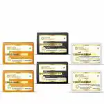 Khadi Organique Natural Gold Soap 2, Activated Charcoal Soap 2 & Goat Milk Soap 2 Combo (Pack of 6)