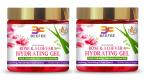 BEEFEE Aloe Vera Gel Enriched With Rose & Cucumber For Face & Skin | Pure & Natural Face Gel Helps in Healing of Skin (Pack Of 2 _ 100gm Each)