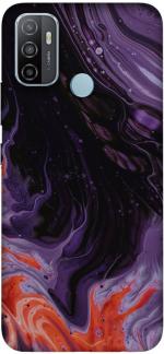 SIYAPA Oppo A53 Multicolor Plastic Scratch Resistant Mobile Back Cover (OPA53-Design171)