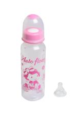 Auto Flow Pink Polypropylene and Plastic Smart Feeding Bottle 250ml (Pack of 2)