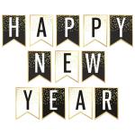 Festiko Happy new year Banner, New Year's Eve banners, New Year Decoration Banner