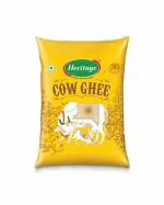 Heritage Cow Ghee - Rich In Vitamins, Minerals, Healthy & Taste, 1 ltr Ghee Pouch
