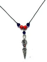 Astroghar Tibetan Auspicious Charm White Metal Pendant For Men And Women