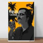 RAINFIRE CREATION Pablo Escobar Narcos Poster for Home Office and Student Room Wall Decor | 12x18 Multcolor RFCP-23 Paper Print (18 inch X 12 inch)