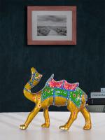 Dreamkraft Paper Mache Camel Showpiece (18.8 x 16.3 cm)