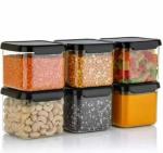 Nityam products - 500ml Storage Container Set - Pack of 6 | Airtight & Durable