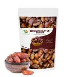 Organic Sapphire Foods Organic Black Dry Dates | Sukha Khajoor | Kala Chuara | Kharik 500 Gram