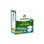 CAREAGE Premium Adult Diapers Medium, Waist Size (24