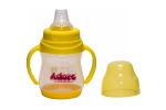 Adore Giggle Baby Spout Sipper - BPA Free - Food Grade Silicone (Yellow)