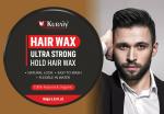 KURAIY NEW Strong Hold Hair Wax with Fenugreek & Flaxseed | Non- Sticky, Matte Finish and Chemical Free Hair Styling Wax for Men Hair Wax (100 g)