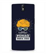 Bhai Cover Oneplus 1 Swag Mera Desi Mobile Back Case Cover