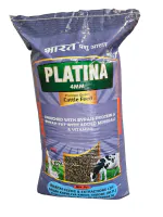 Platina- Cow Feed/Buffalo Feed/Cattle Feed Pellet For All Life Stages, (18 kg)