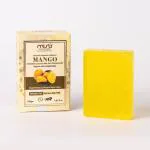 Misti Herbal Remedies Mango Soap Moisturizing Softer Smoother and more Radiant Looking Skin Pure Natural Herbal Handmade Luxurious Cleansing Bar 100 gram