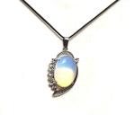 Astroghar Opalite Designer Alloy Crystal Pendant For Men And Women
