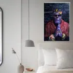 Surmul Multicolor Sunboard, Vinyl Medium Thanos Wall Design Avengers Infinity War Poster
