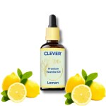 Clever Lemon Essential Oil - 100 Pure Natural Lemon Oil for Skin, Cleaning, Diffuser & Diy- Natural Lemon Essence Oil for Diffuser & diy- 30 ML