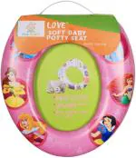 Ole Baby Pink Princess Padded Soft And Durable Full Cushion Potty Seat