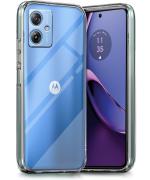 HUPSHY Back Cover for MOTOROLA G54 5G, MOTO G54 (Transparent, Flexible, Silicon, Pack of: 1)