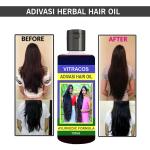 Adivasi Medicine Hair Oil Organics Neelambari Adivasi Hair oil - For Dandruff Control / Healthy Hair of Bottles of 100 ml