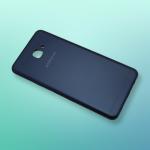 PURPLESAVVY Navy Blue Aluminium Alloy Back Panel For Samsung Galaxy C7 Pro