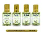 SRI SRI TATTVA Shuddhta ka naam Aroma Jasmine - Roll on Perfume,10 ml | Non-Alcoholic | Pack of 4