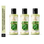 Khadi Organique Neem & Aloevera Hair Shampoo for Hair Fall & Dandruff | Khadi Shampoo | Hair Shampoo for Women & Men | Pack of 3