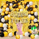 GROOVY DUDZ Bride to Be Decoration Set Combo Bride to Be Props for Bachelorette Party - (41Pcs)