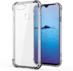 KWINE CASE Oppo A7, Oppo A5S Transparent Rubber Back Cover