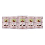 Changezi's Salt Natural Saindhava Lavana Crystal Rock Salt Powder | Rock Salt | Premium Sendha Namak | with Natural Trace Minerals | Fast Navratri Upwaas Vrat Ekadashi Salt-850GM*5Pack