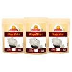 Ghotaram Rock sugar|Dhaga Mishri purest form of sugar without any chemicals|crystal sugar|Sita Khanda Sharkara Packed With Rich Nutrients|dhagewali Mishri Good for Cough & Sore Throat-2940g(pac 3x 980g)