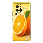 GADGETSWRAP Printed Vinyl Skin Sticker for Vivo X80 Pro (5G) - orange fruits