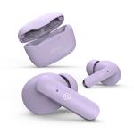 pTron Bassbuds Duo TWS Earbuds with Clear Calls, Immersive Stereo Audio & 32H Playtime (Light Lilac)
