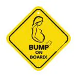 Babby Nest Bump on Board (Car safety Sign board for baby)