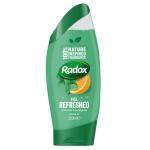 Radox Green Feel Refreshed With Eucalyptus And Citrus Oil Shower Gel, 250 Ml