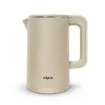Wipro Vesta 1.8L BK206 Cool Touch Kettle|Anti - Rust Shield|SS304|Super Fast Heating|Triple Layer Protection - Overheating, Dry Boil & Excess Steam|Single Touch Open Lid