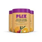 PLIX Plant-based Collagen Builder Powder (With Hyaluronic Acid & Vitamin C) Supports Skin Elasticity, Firmness & Youthful Glow, Certified Clean by US